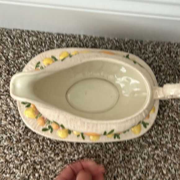 Vintage 1970s Arnels Mushroom Gravy Boat - Picture 4 of 9